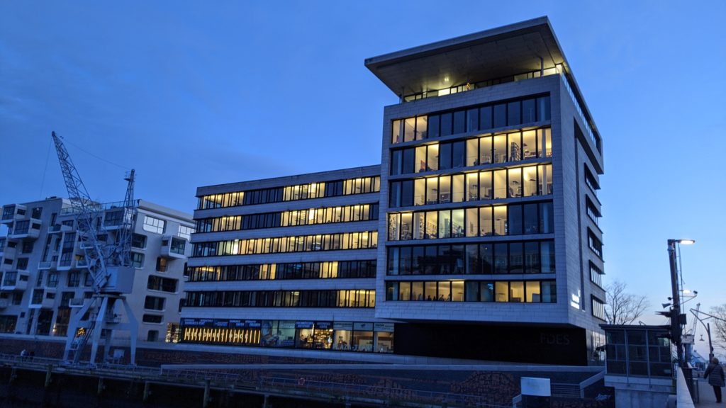 dermedientyp testet das Pixel 3a: Foto in der Hafencity.